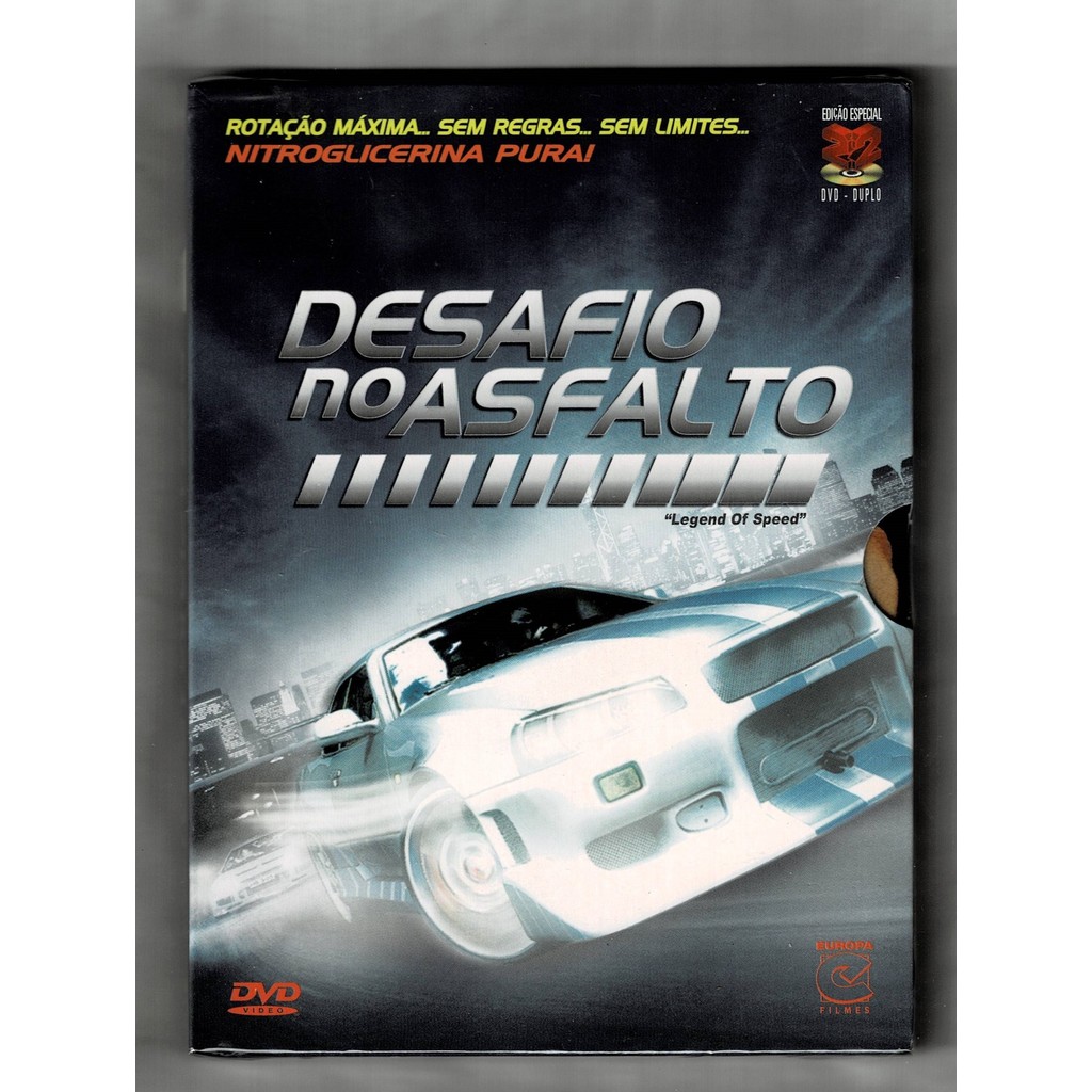 Desafio No Asfalto DVD Duplo