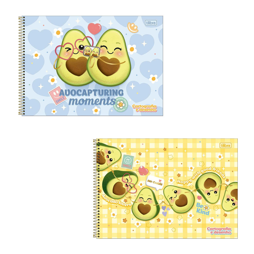 Caderno espiral capa dura cartografia 80 folhas Abacute Tilibra em Oferta na Shopee