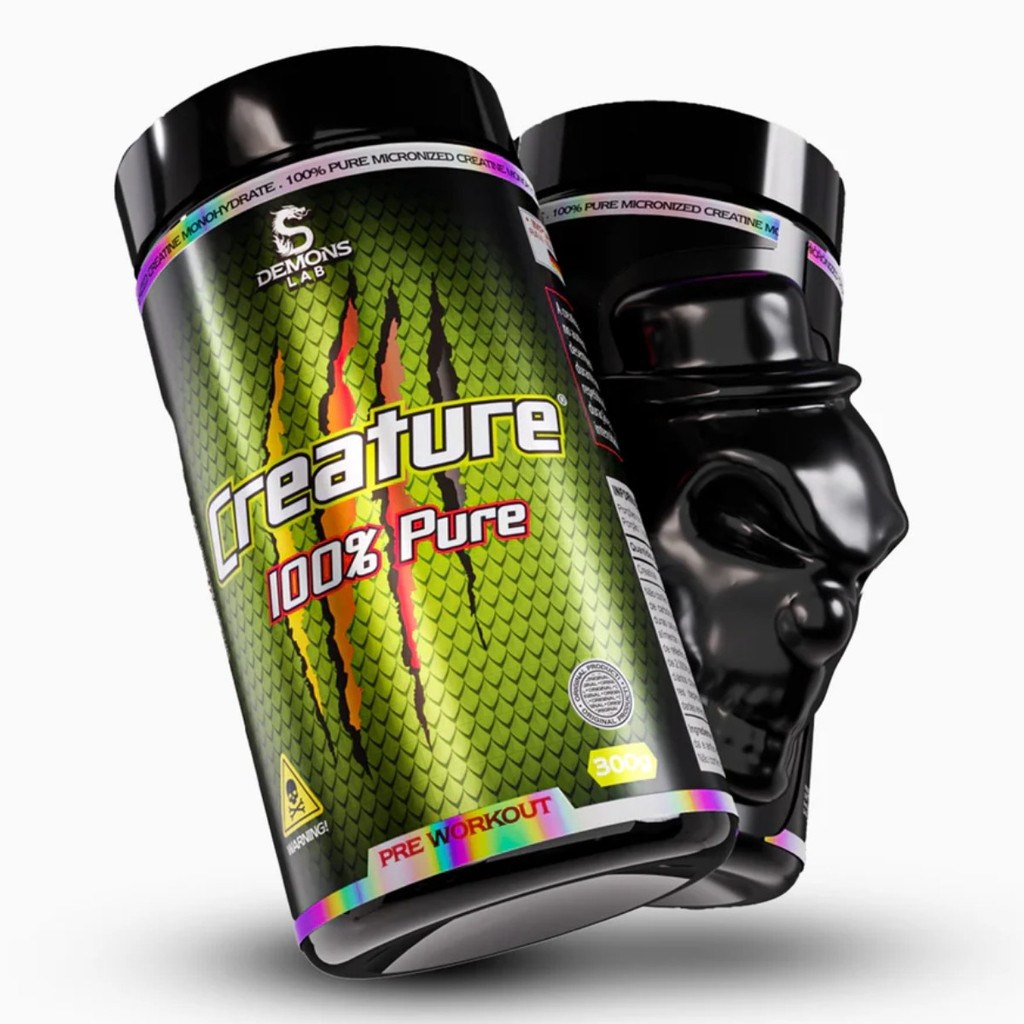 Detalhes do Creatina Creature 100% Pure Pote C/300g Demons Lab
