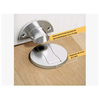 Trava Porta Magnético Prendedor Fixador Batedor Adesivo