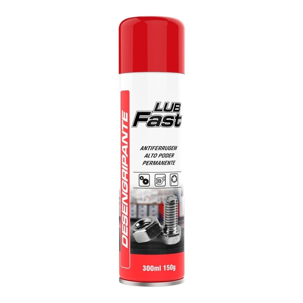 Antiferrugem Desengripante Lub Fast Mundial Prime 300ml/150g em Oferta na Shopee