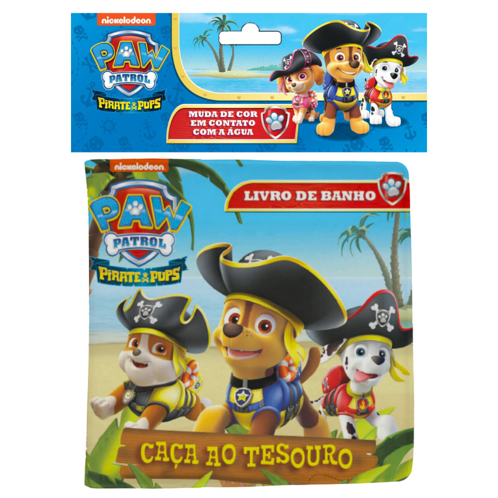 Patrulha Canina Livro de Banho