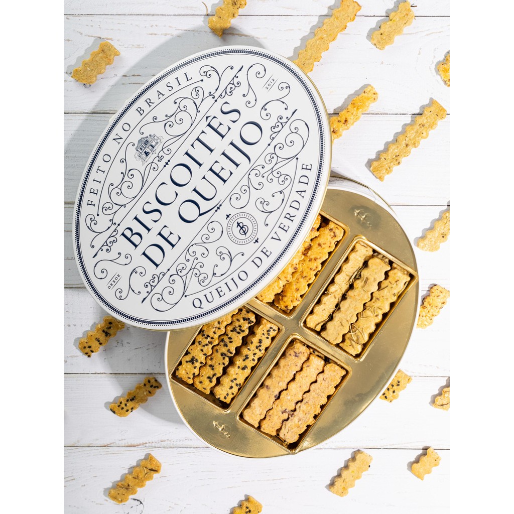 Lata Biscoitês de Queijo - Biscoito Gourmet - Biscoitê em Oferta na Shopee