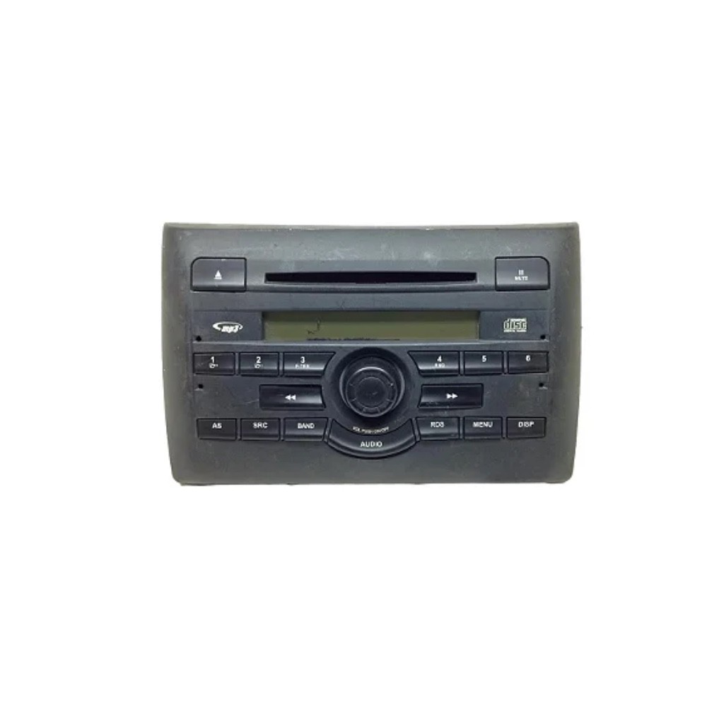 Rádio MP3 Fiat Stilo Visteon 2009 VP70FF18C939BDa