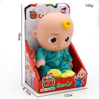 Boneca de Vinil Cocomelon Música JOJO Brinquedos de Desenho Animado para Bebês GRFY