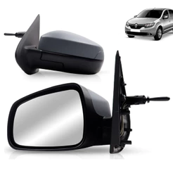 Retrovisor Logan Sandero 2015 2016 2017 2018 2019 Manual