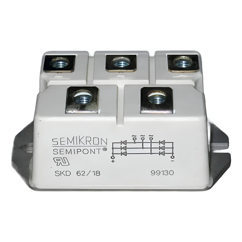 Ponte Retificadora Skd62/18 - Original Semikron