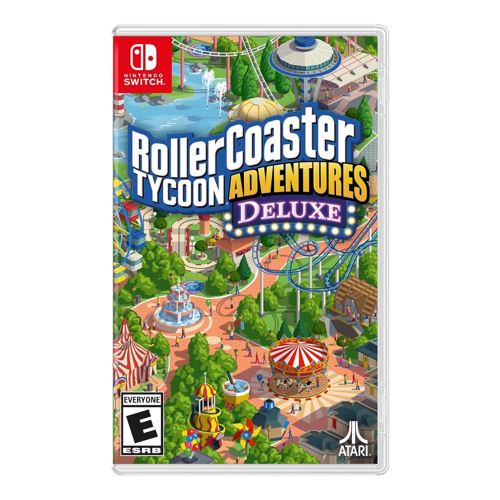 RollerCoaster Tycoon Adventures Deluxe Switch Midia Fisica