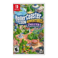 RollerCoaster Tycoon Adventures Deluxe Switch Midia Fisica