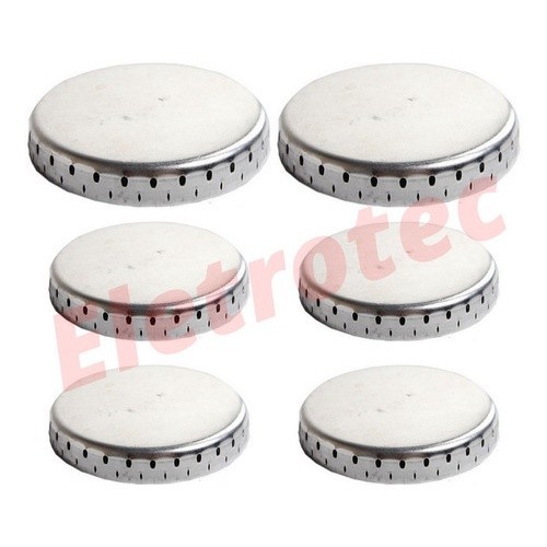 Kit 6 Espalhadores De Alumínio P/ Fogão Continental 2gd 4pq em Oferta na Shopee