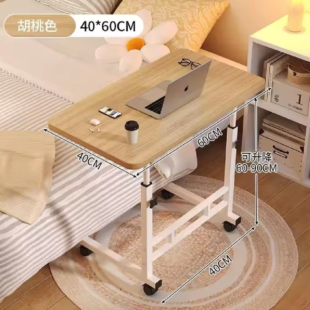 MESA NOTEBOOK RODINHAS ALTURA AJUSTAVEL HOME OFFICE MULTIFUNCIONAL COMPUTADOR ESCRIVANINHA SALA