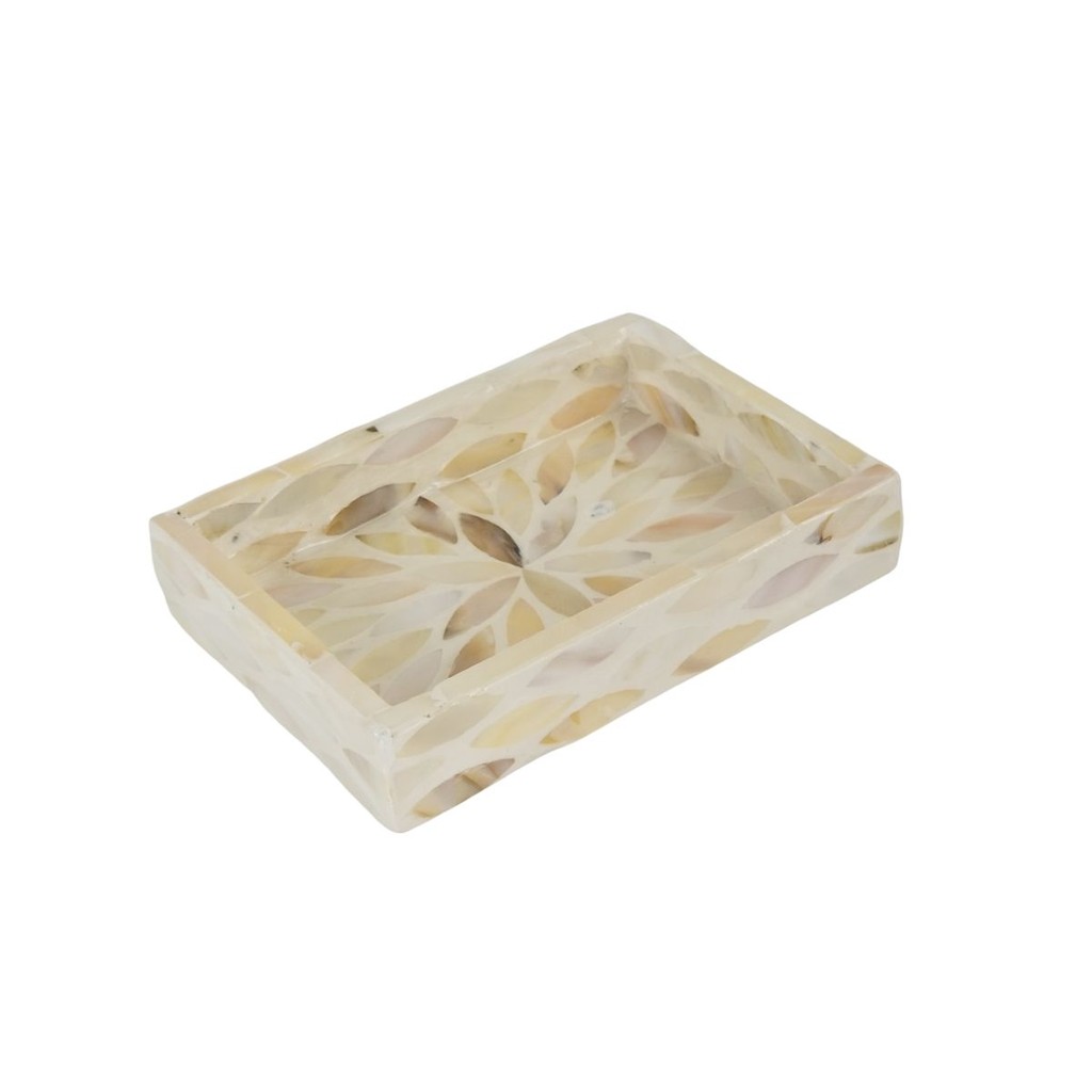 Bandeja Decorativa Retangular Pequena de Madrepérola 14x10cm em Oferta na Shopee