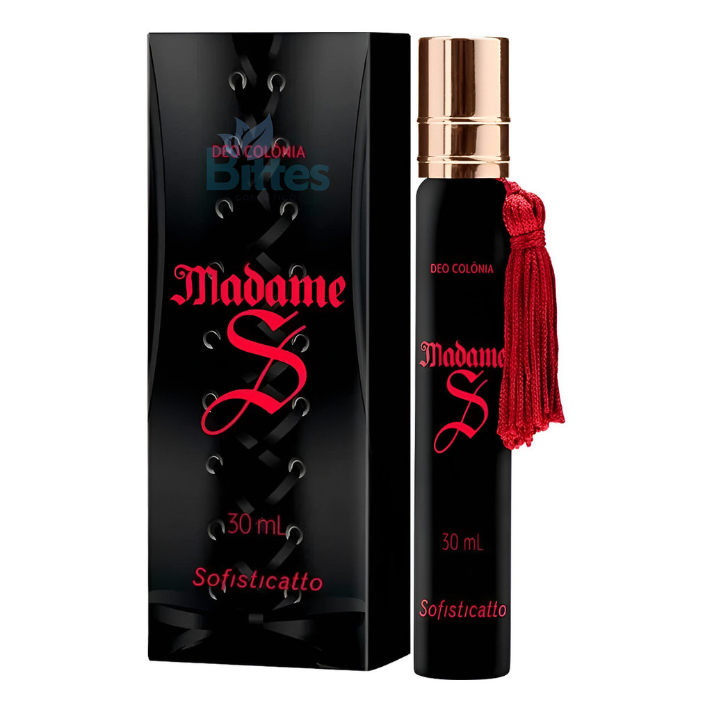 Deo Colônia Perfume Madame Sofisticatto Cosméticos