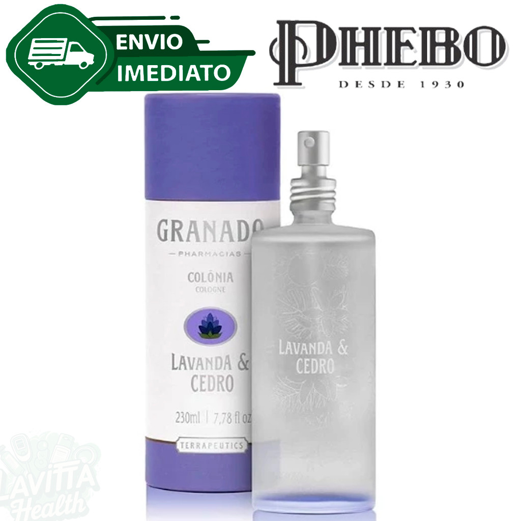 Colônia Phebo Lavanda - Comprar com Melhor Preço em Perfumes e Fragrâncias