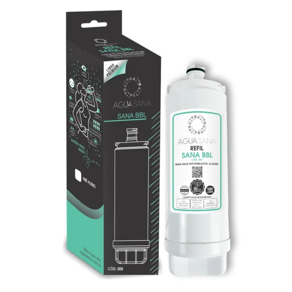 ENVIO IMEDIATO - Refil Filtro Vela para Bebedouro Purificador de Água IBBL FR600 Immaginare New Up Master Frio