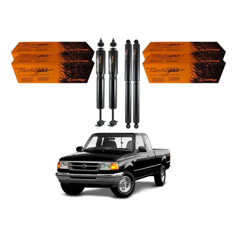 Amortecedor Dianteiro Traseiro Ranger 4.0 1997 A 2001 em Oferta na Shopee