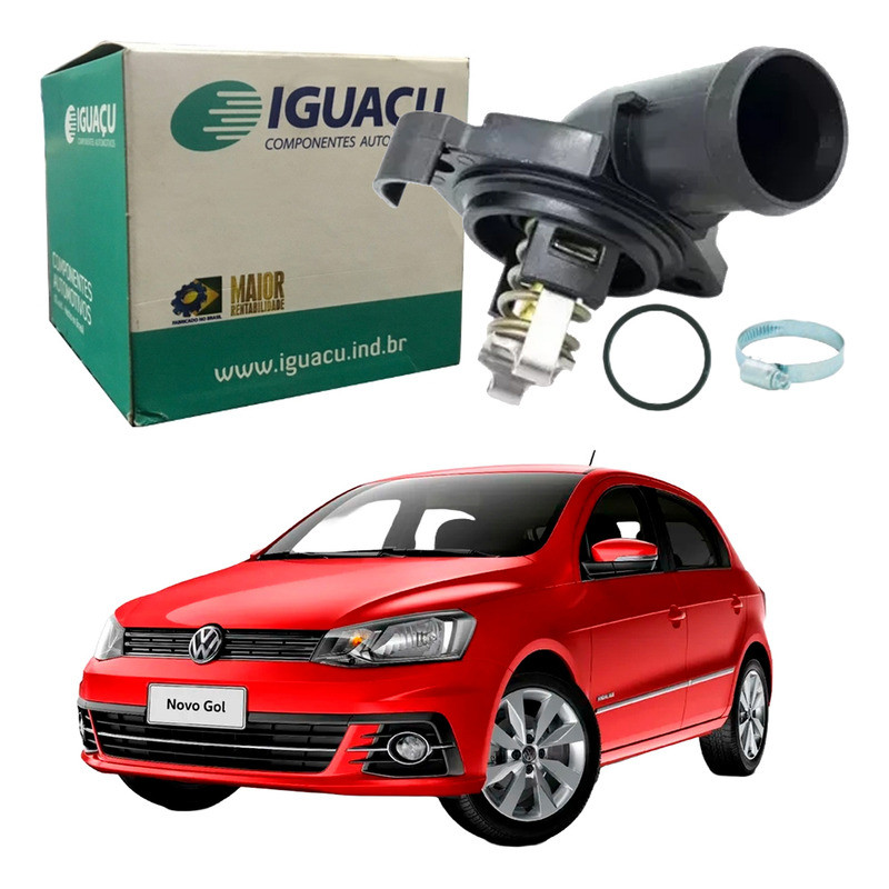 Valvula Termostatica Iguaçu Gol G7 1.6 8v 2016 A 2019