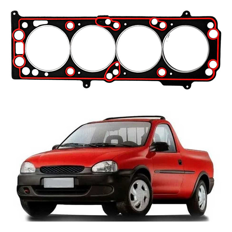 Junta Cabeçote Bastos Corsa Pick Up 1.6 8v 1997 A 2003 em Oferta na Shopee