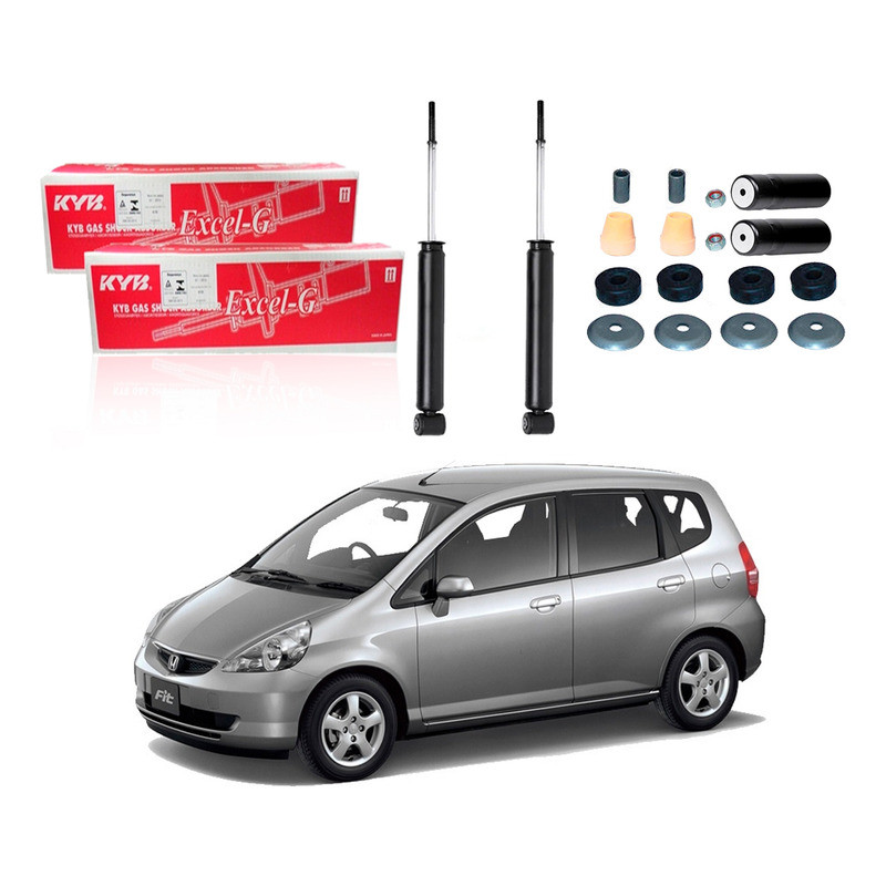 Amortecedor Traseiro Kayaba Fit 1.5 2005 A 2008 em Oferta na Shopee