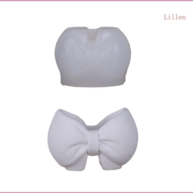 Lillen Molde Plantador Laço Silicone Acabamento , Design Detalhado Para Resina , Cimento em Oferta na Shopee