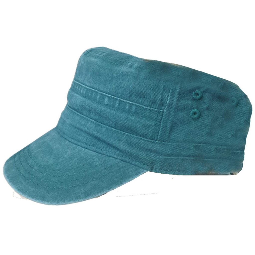 Kit 2 Bonés Algodão Cap Tipo Militar Quepe Liso Camping Tática Masculino Vintage