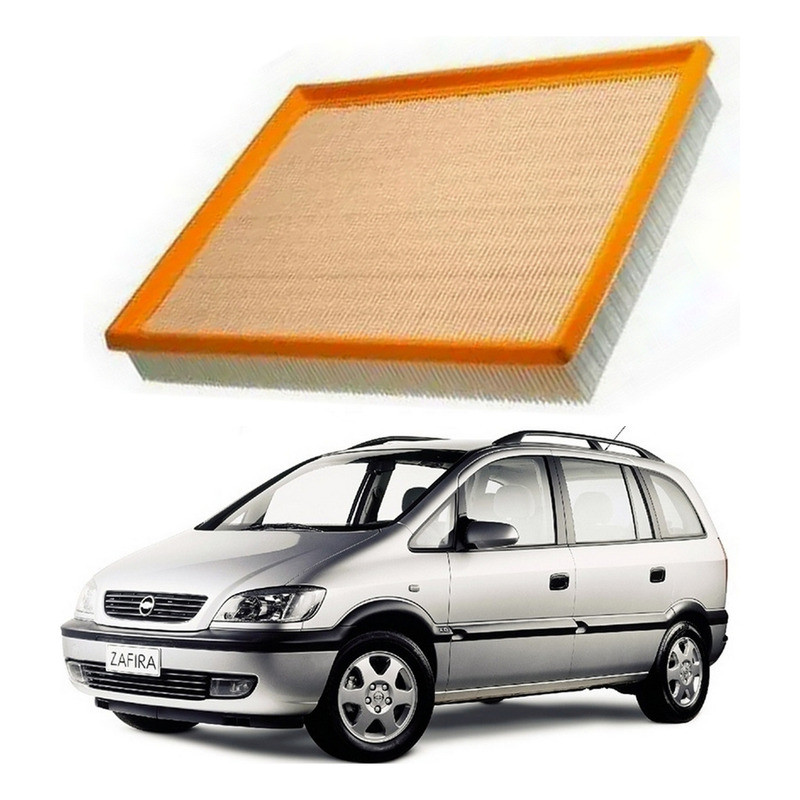 Filtro De Ar Metal Leve Zafira 2.0 2001 A 2004