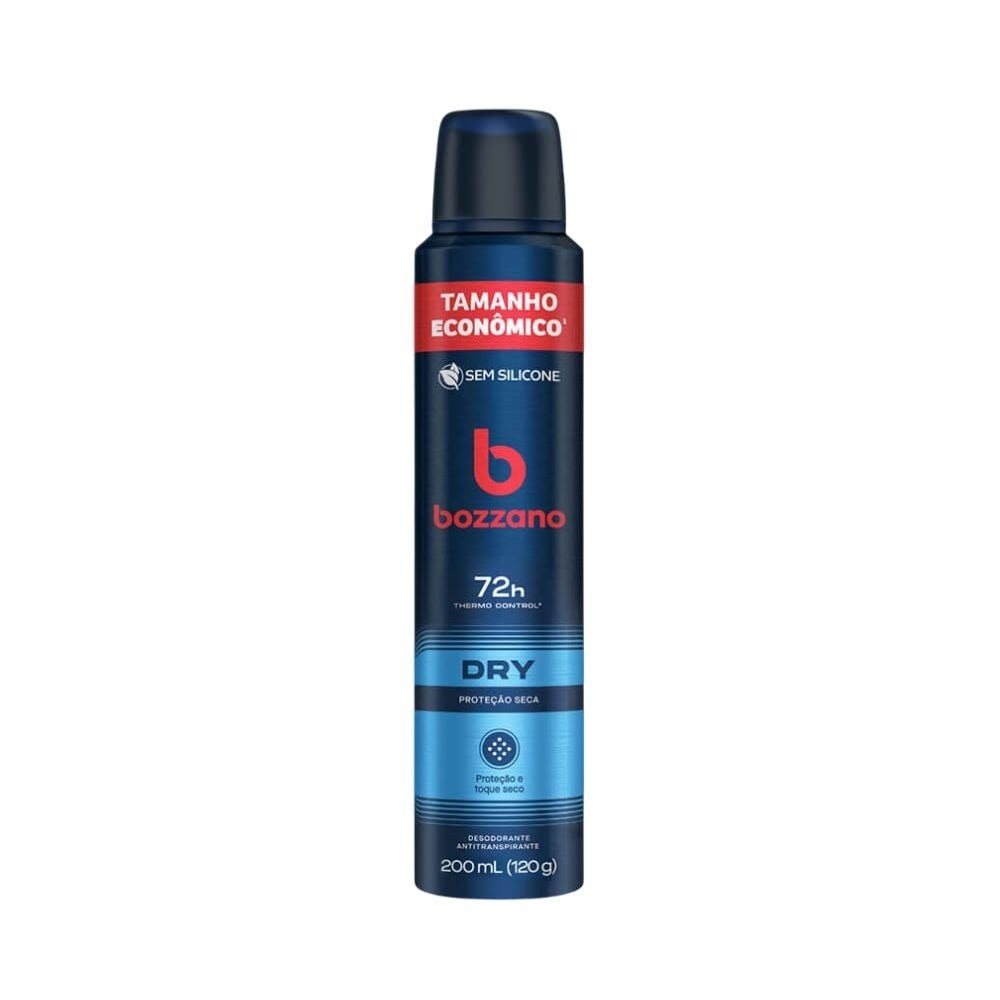Desodorante Aerosol Bozzano Anti Dry 200ml em Oferta na Shopee