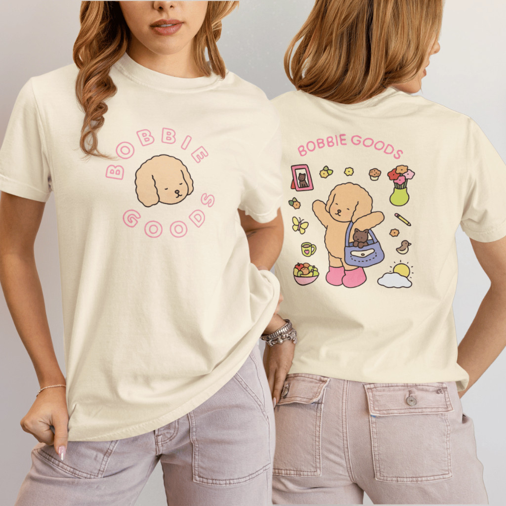 Camiseta  Algodão Camisa Estampada Bobies Good Feminina Adulto 100% Algodão em Oferta na Shopee