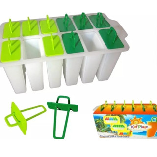 Forma Para Sorvete Com 12 Picolés Fácil E Prático em Oferta na Shopee