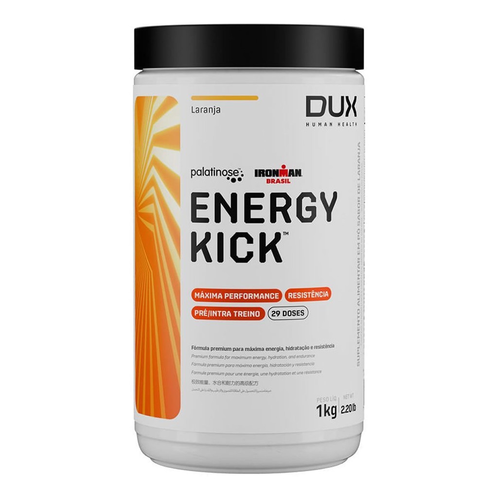 Energy Kick - 1000g Laranja - Dux Nutrition