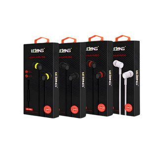 Fone De Ouvido Super Bass Com Fio 1.2M E Microfone LELONG LE-0201 em Oferta na Shopee