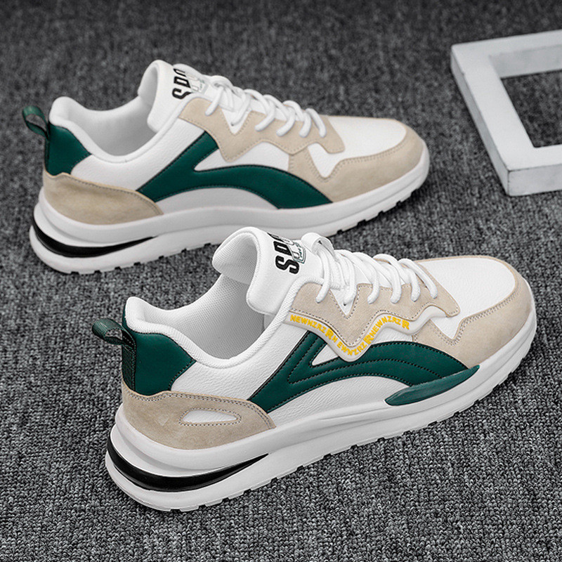 Sapatos masculinos inverno novo estilo na moda malha respirável esportes lazer correndo juventude pai All-Match sapatos 