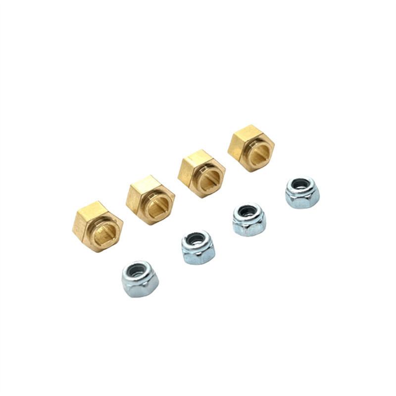 Conector de Expansão em Latão para Carro RC Hyper GO MJX 1/18 H18P, Peças de Acessórios de Metal para Upgrade OP