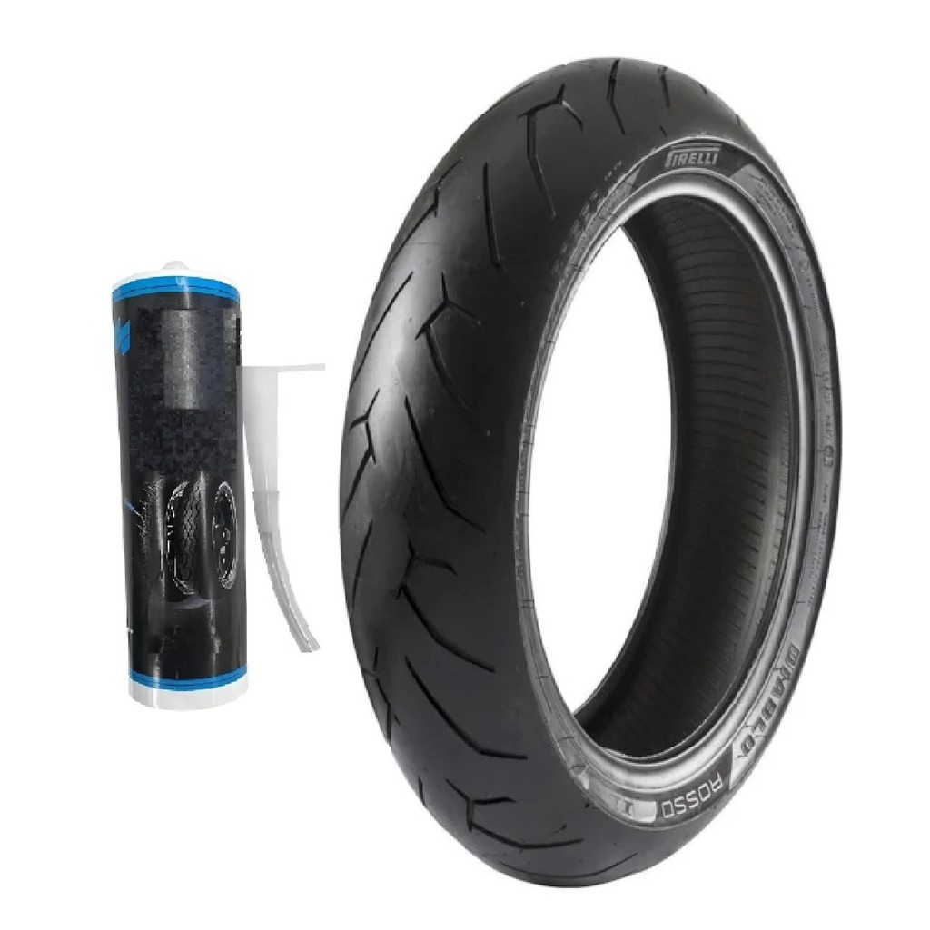 Pneu Traseiro Cb 500f 160/60zr-17 69w Diablo Rosso Ii Pirelli + 1 SELANTE SPEC 300ML