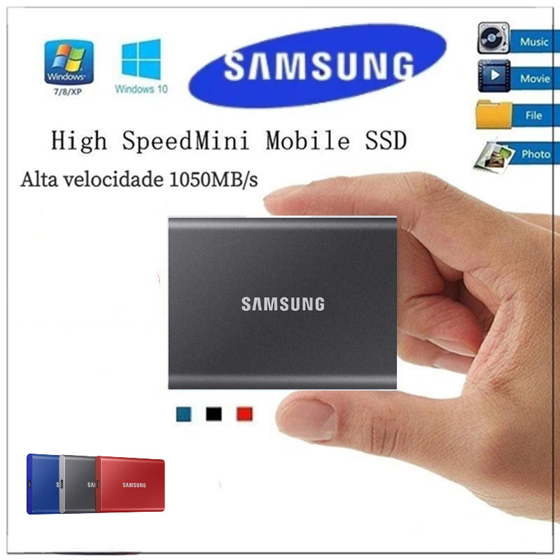 {Original} Samsung SSD Externo De 30TB 4TB 8TB 16TB  128TB Portable HDD USB3.1 T