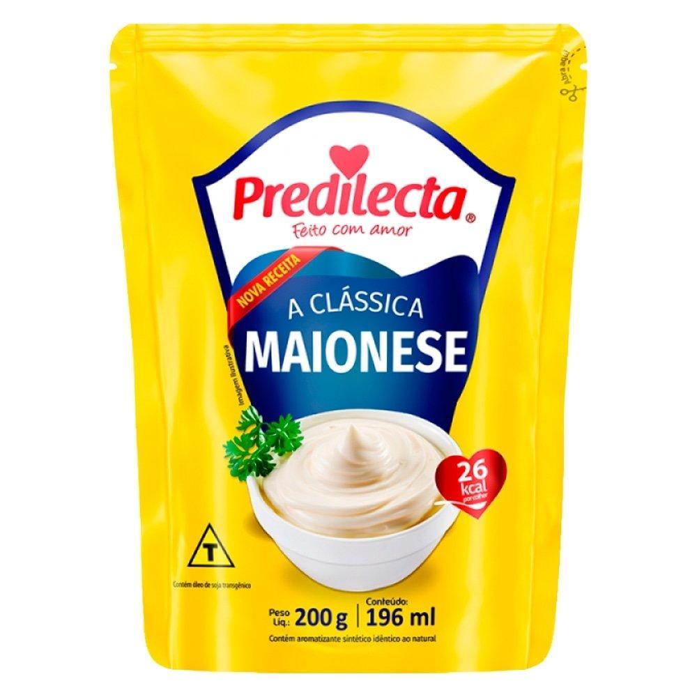 Maionese Predilecta StandUp 200g - Embalagem com 24 Unidades