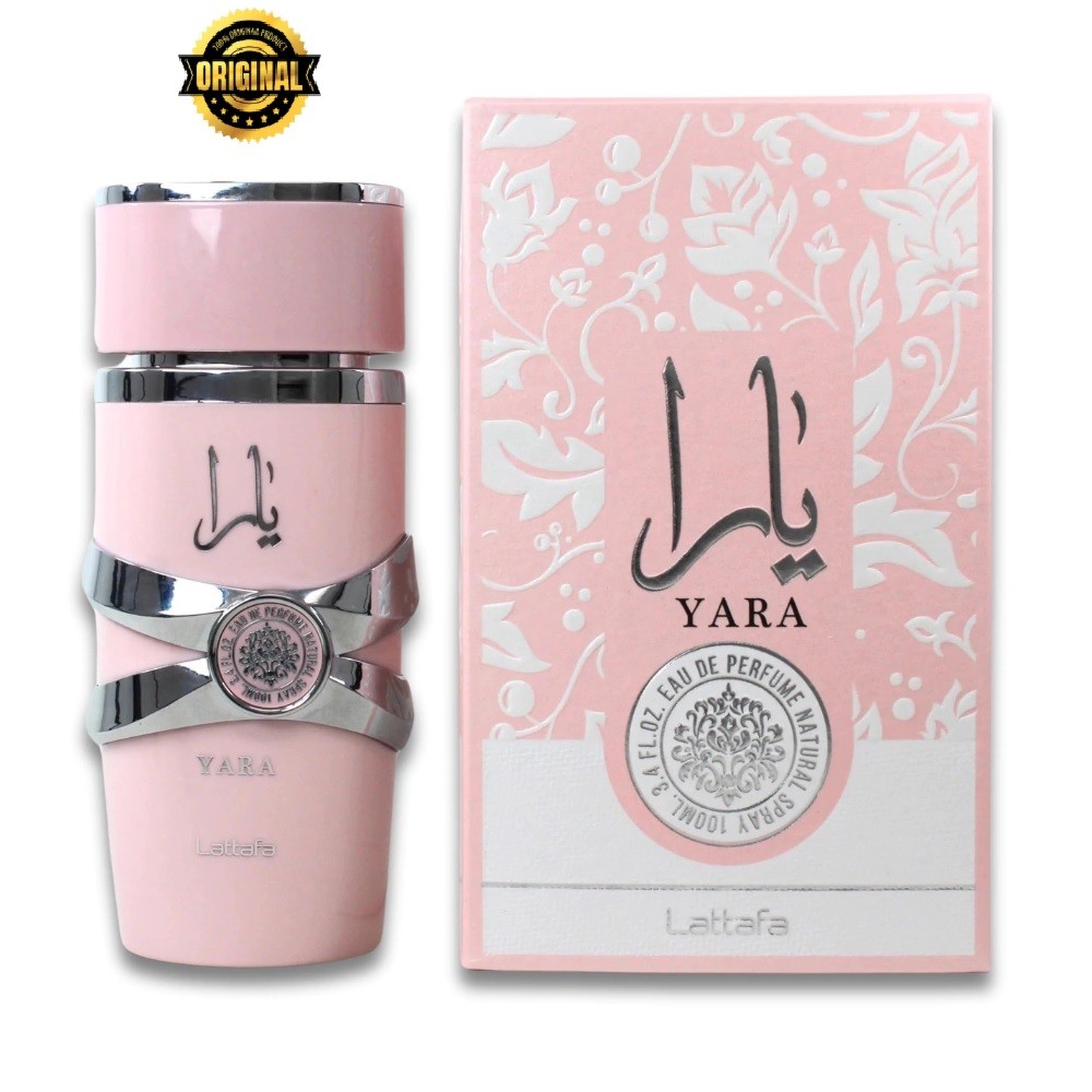 Perfume Árabe Yara Lattafa Eau de Parfum 100ml Feminino Produto Original