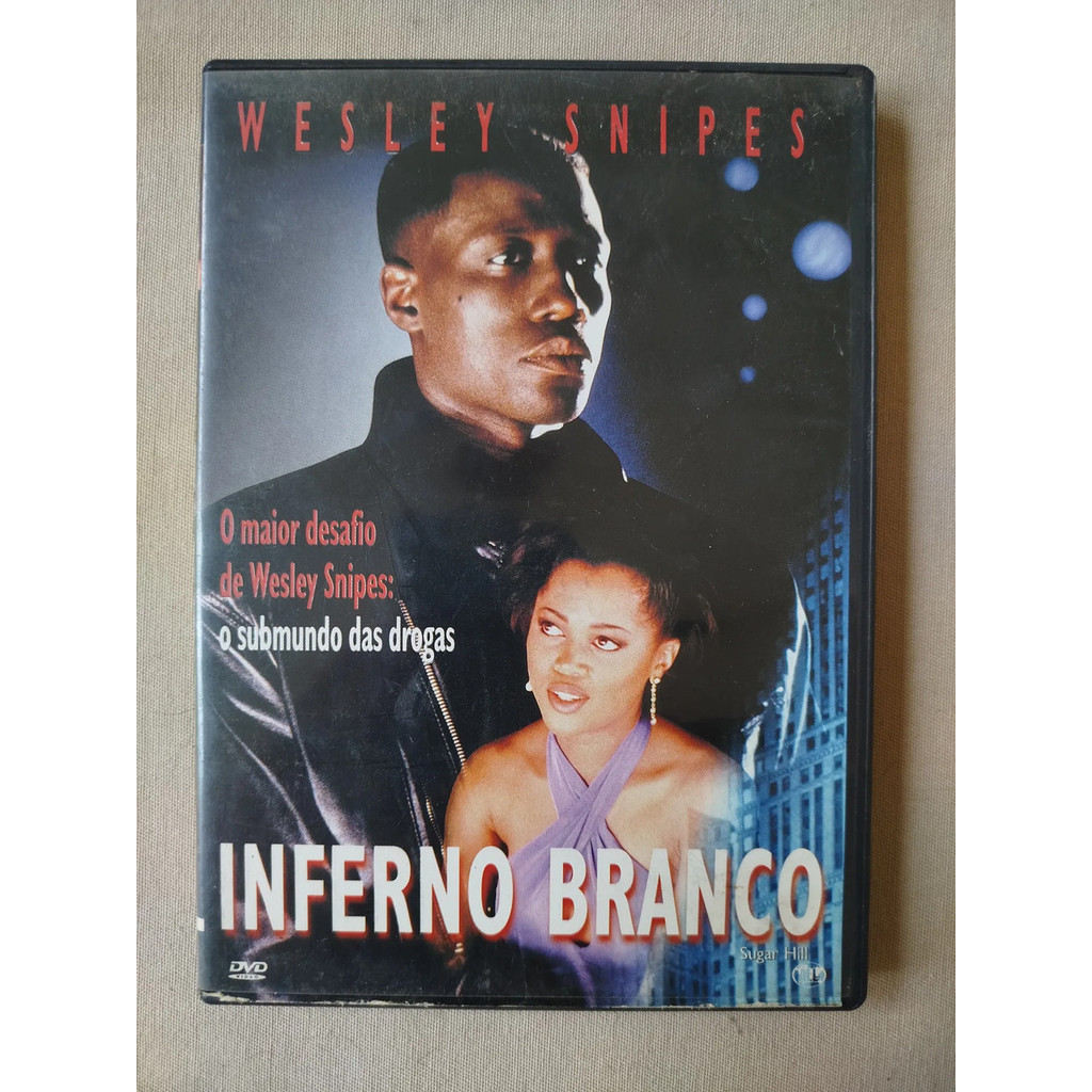 DVD Filme Inferno Branco 1993 Wesley Snipes
