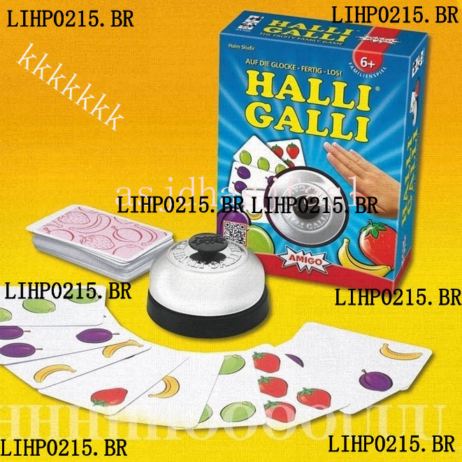 O Jogo De Tabuleiro AMIGO Halli Galli Completo Em Bell , Los Angeles ! Jogos De Cartas Para As Famílias Das Crianças