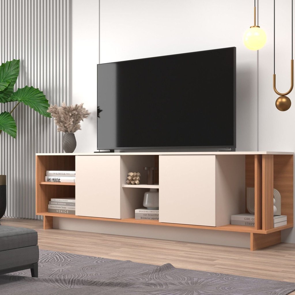 Rack para TV até 60 Polegadas 180cm Los Angeles Marrom