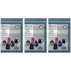 3 Kits 3 Sacos de aspirador de pó - Modelos: One, Trio, Max Trio, Go!, Ingenio, Twenty e Sonic (SBEON) Electrolux