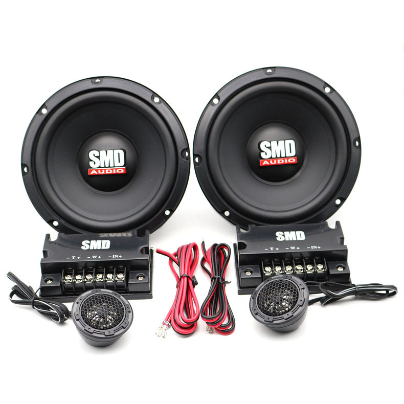 Alto-falante Crossover para carro SMD Alto-falante modificado de áudio para carro de 6.5 polegadas Alto-falante para car