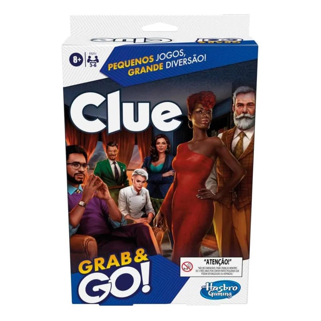 Clue Grab Go Jogo De Tabuleiro Hasbro
