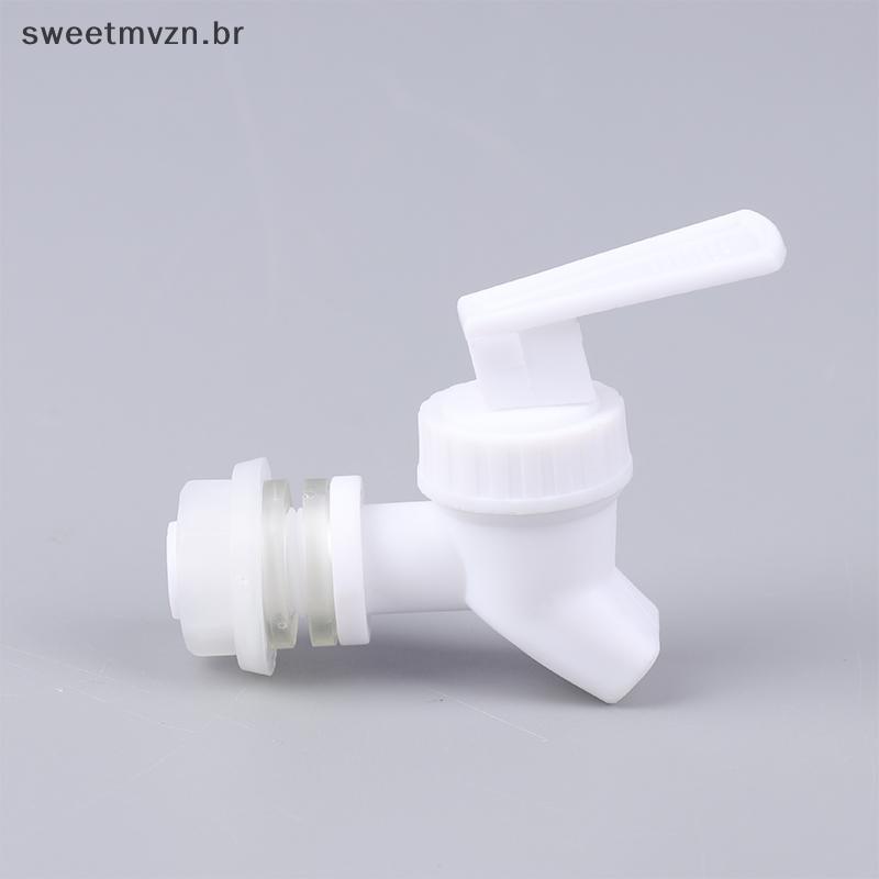 sweetmvzn Grão Branco 15mm Torneira À Prova De Vazamento De Água Garrafa De Vidro Jar Barril Com Válvula De Filtro Dispe