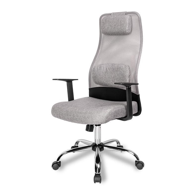 Cadeira Office Zinnia Marbella, Cinza, ZNO-MBLA-GR em Oferta na Shopee