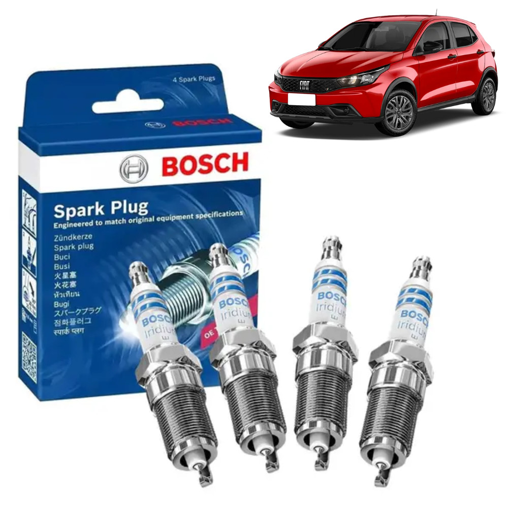 Jogo de Vela Ignição Bosch  SP39 F000KE0P39 Níquel Fiat Argo HGT Precision Trekking 1.8 16V E-Torq 2016-2022 Envio Já