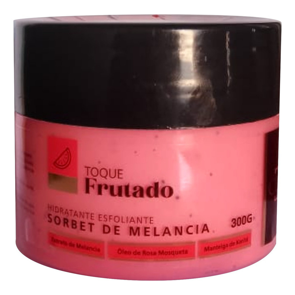 Esfoliante Sorbet De Melancia Toque Frutado Cbb Cosmeticos