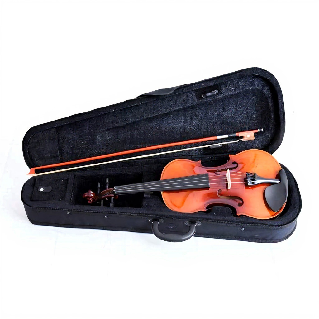 Violino 1/8 Madeira Fosco com Case e Arco