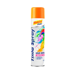Tinta Spray Laranja Brilhante 400ml Mundial Prime - Ae01000071
