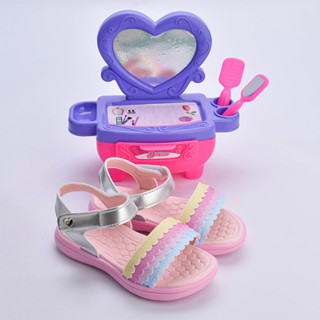 Sandália Infantil Menina Kidy Toys Baby Conforto Diversão Brinde Estilosa Segura Anatômica Moderna em Oferta na Shopee